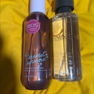 Viral Fragrance Duo: eos Caramel Cashmere + MIX:BAR Coconut Palm